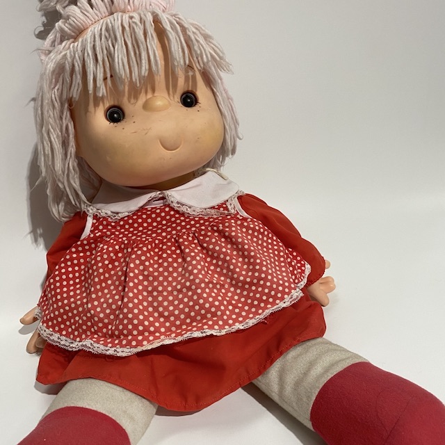 DOLL, Rag Doll in Red Dress - Ex Large